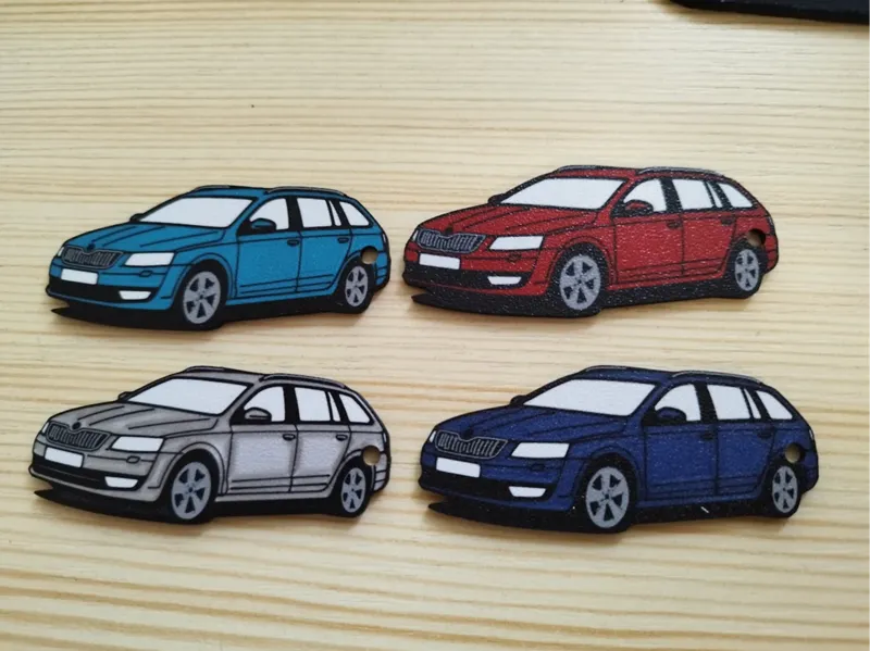 Skoda Octavia 3 combi keychain
