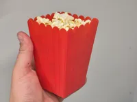 small 105mm popcorn container