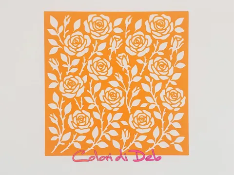Accesorio para impresora 3D: Stencil per polymer clay Rose — referencia de MakerWorld