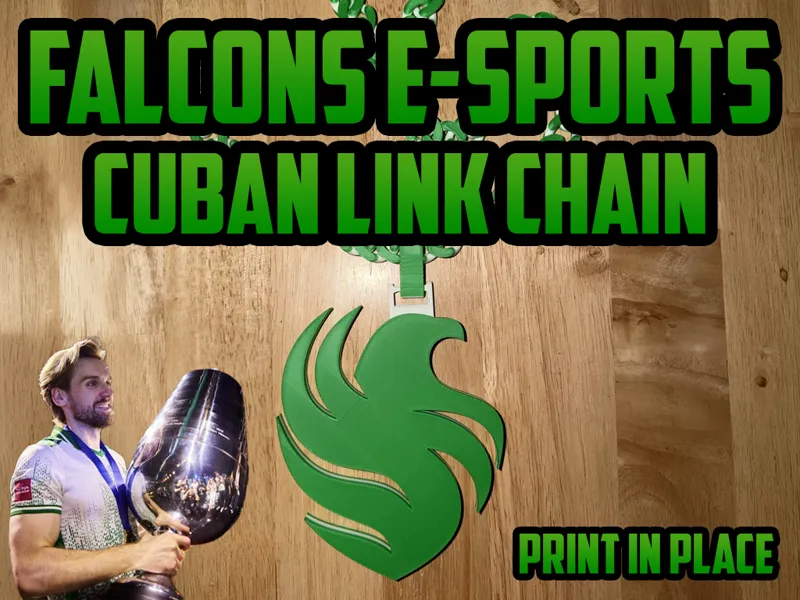 Falcons E-Sports Cuban Link Hype Chain