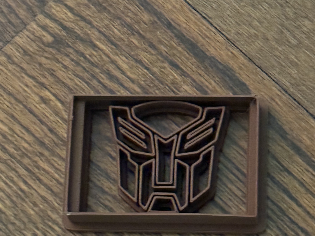 autobots tranformer cookie cutter
