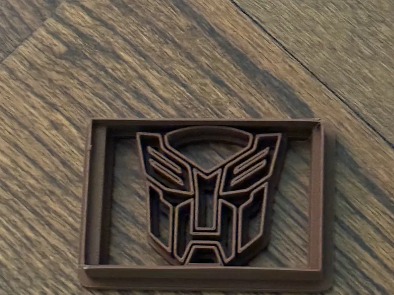 autobots tranformer cookie cutter
