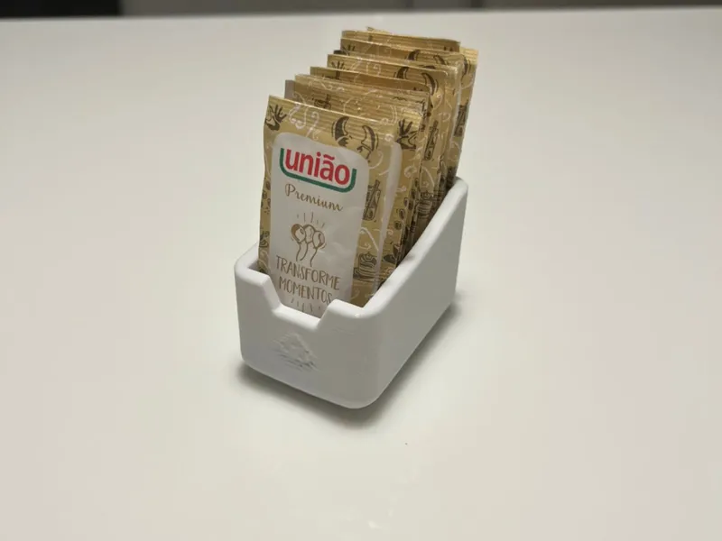 minimalist sugar sachet holder 