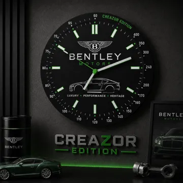 Cuadro decorativo en 3D: Horloge Murale Modulaire – Edition Bentley — vista de referencia 3
