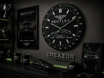Cuadro decorativo en 3D: Horloge Murale Modulaire – Edition Bentley — vista de referencia 2