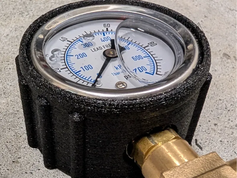 2 inch Bottom Mount Gauge Guard Boot