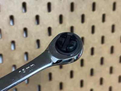 T-Clip Tool using 15mm Wrench - IKEA Skadis
