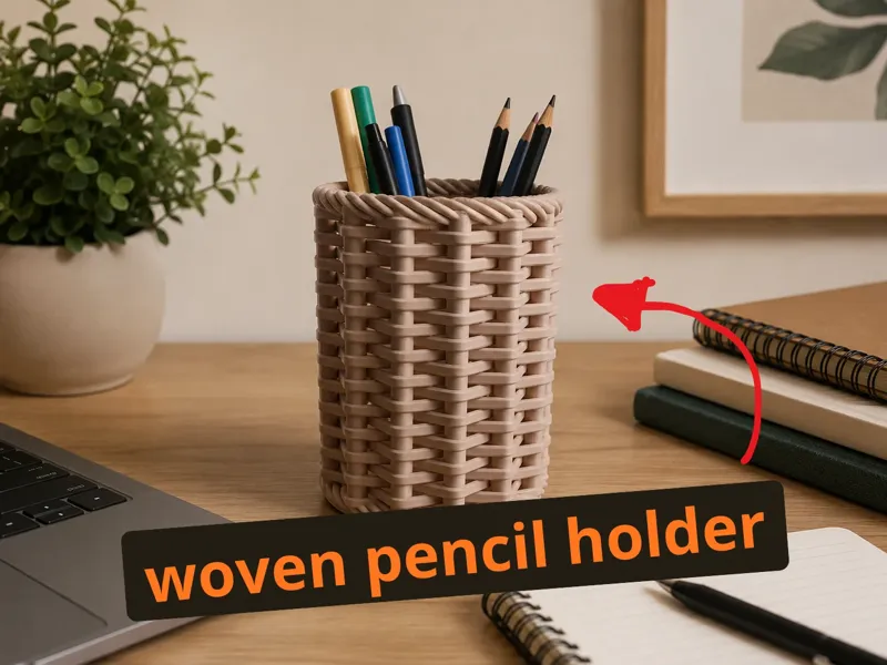 woven Pencil Holder