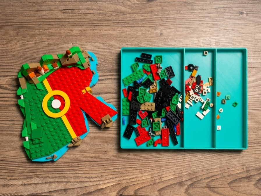 BRICKSTER – 3-Compartment Parts Sorting Tray