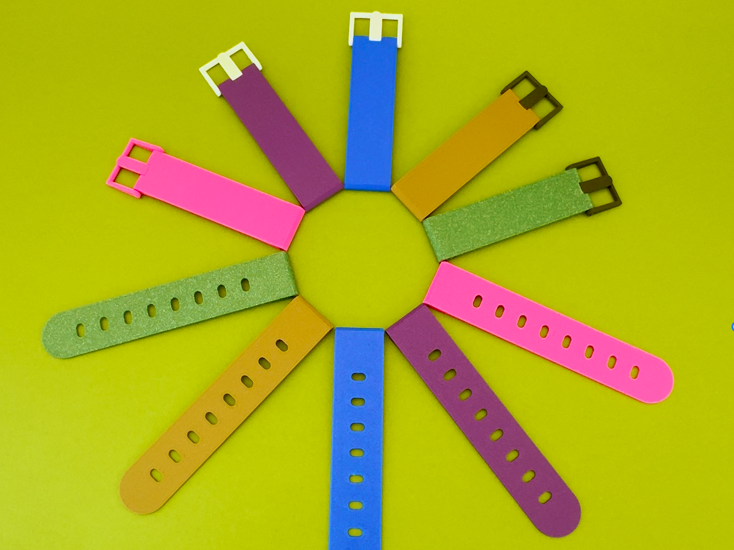 Qwatch Sport Band Style Custom Strap Generator