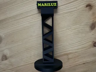 Soporte auriculares Torre Petrolífera