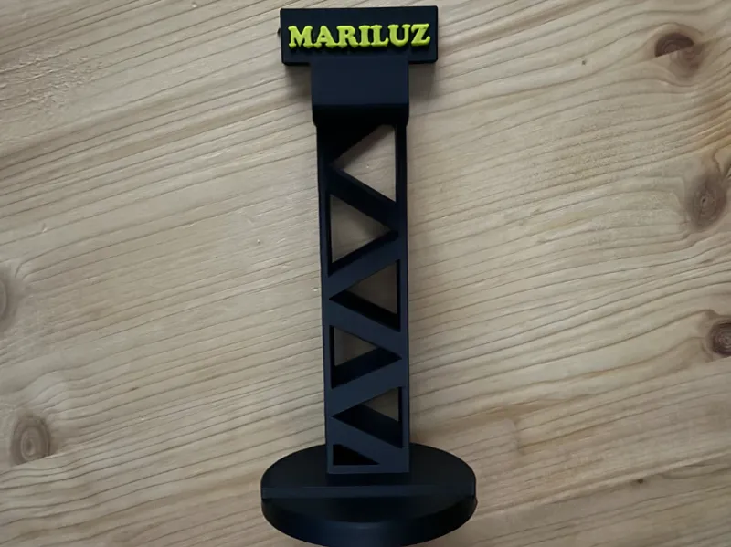Soporte auriculares Torre Petrolífera
