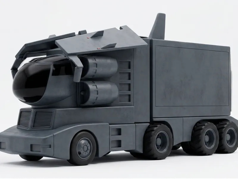 The Highwayman – Sci-Fi Transport Truck