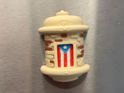 Garita Morro PR fridge magnetic