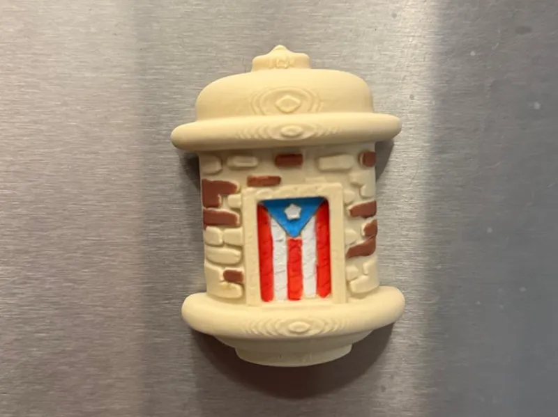 Garita Morro PR fridge magnetic