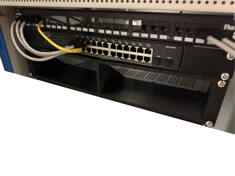19" (inch) 2U modular rack mount WIP