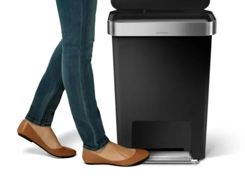 SimpleHuman 45l rectangular step can pedal hinge