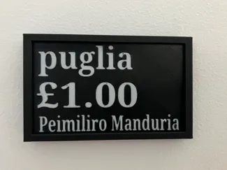 shop price tag