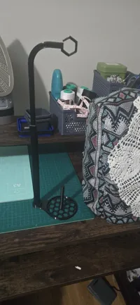 0.2mm layer, 2 walls, 25% infill, brim, and Taller