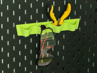 Skadis wave sunglasses holder rack