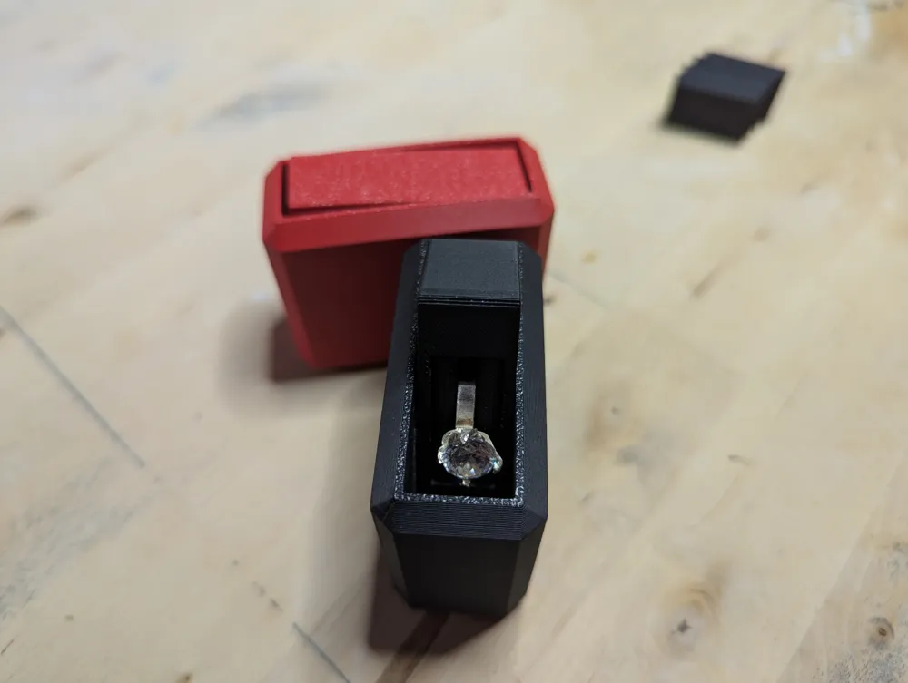 Rotating ring box - print in place - Free 3D Print Model - MakerWorld