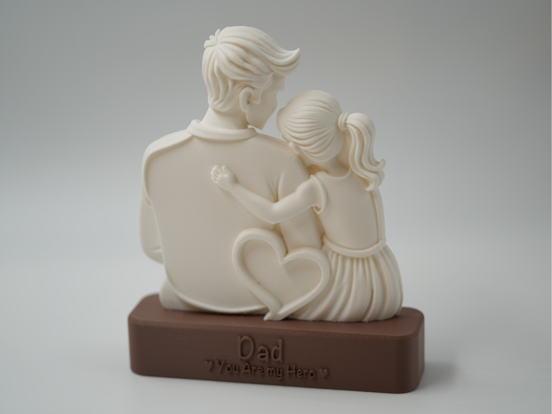 Dad & Daughter Figurine – Father's Day Gift