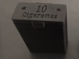 Portasigarette da 10 – Con coperchio a cerniera