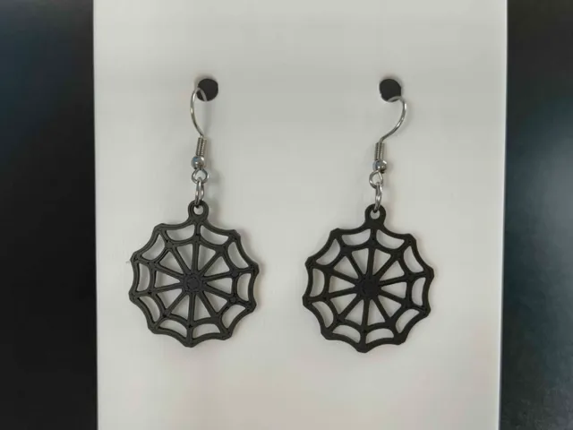 Round Web Earring