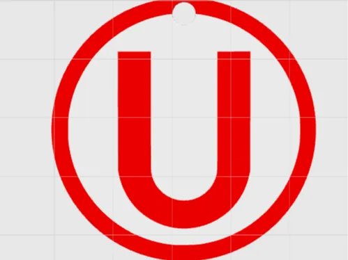 Llavero de la U