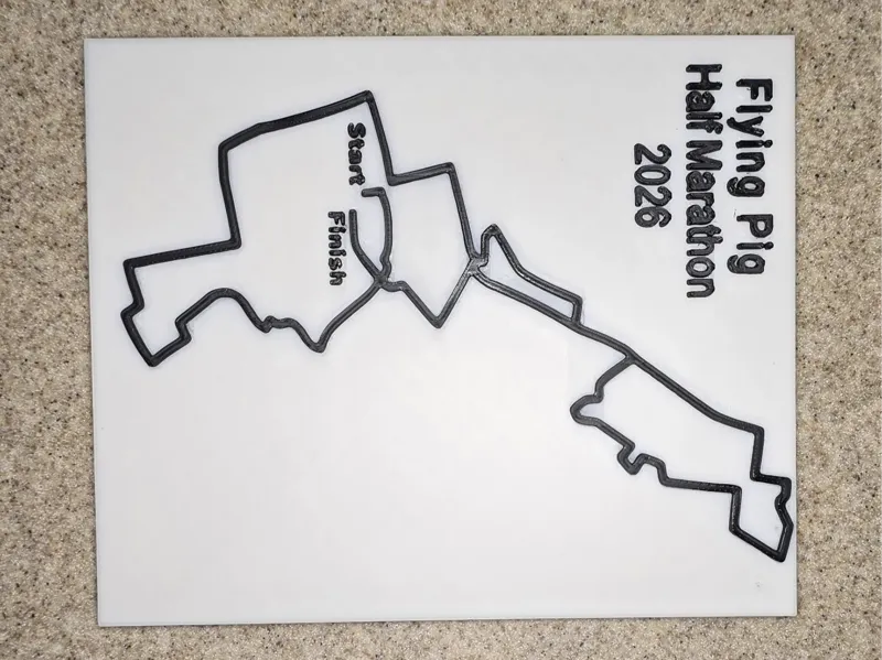 Flying Pig Half Marathon Map 2026