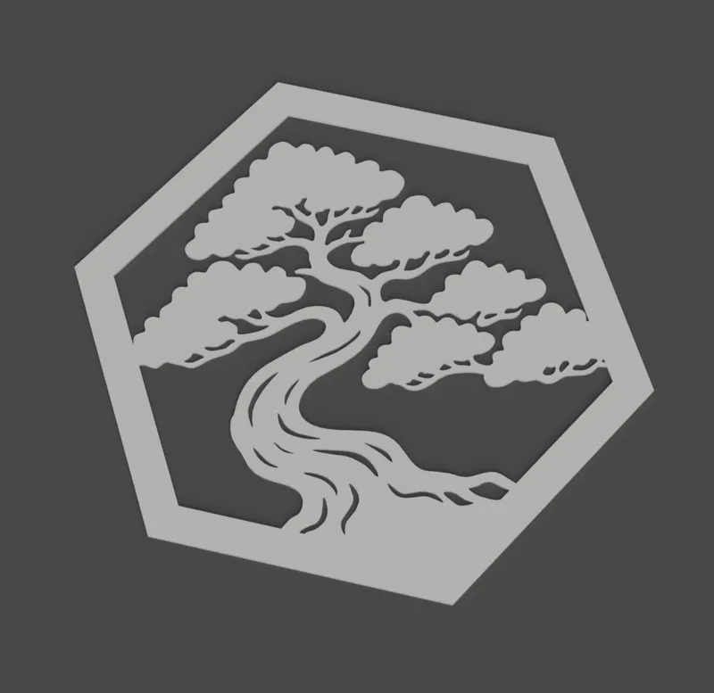 Bonsai Wall Art