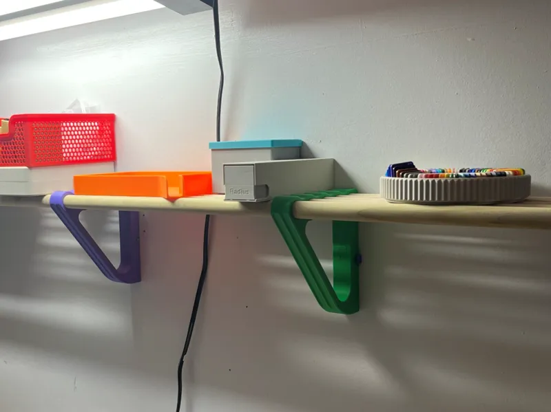 FractMod Dowel Rod Shelving
