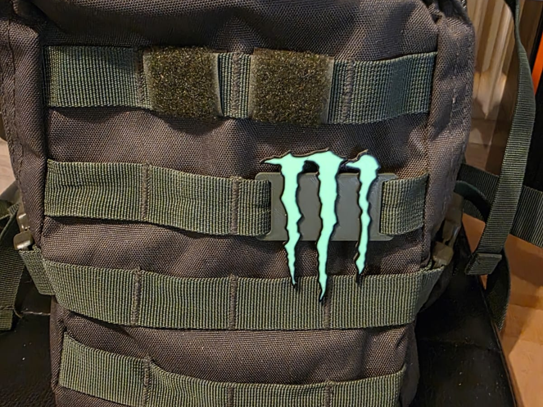 Monster Logo molle patch