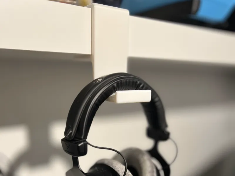 Ikea Lack headphone holder V2