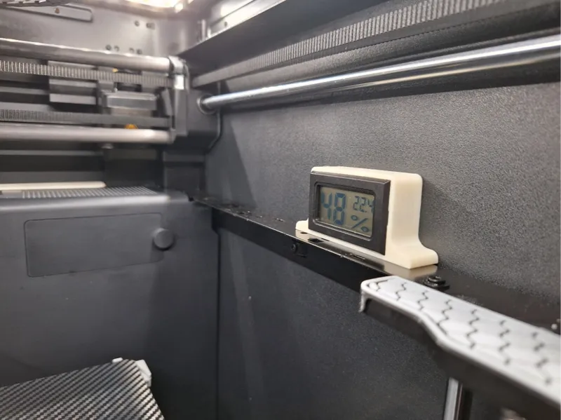 Upgraded Magnetic Hygrometer Mount (P1S, X1C)