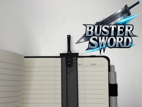 Buster Sword Bookmark