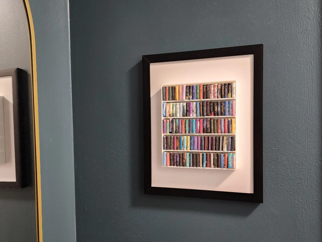 Tiny Library Frame Display