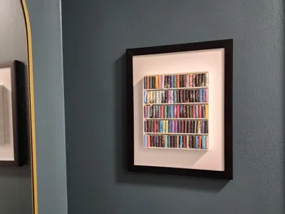 Tiny Library Frame Display
