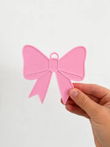 Accesorio para sujetar ligas de cabello: Bow Ponytail Holder | Hair Tie Organizer — vista de referencia 4