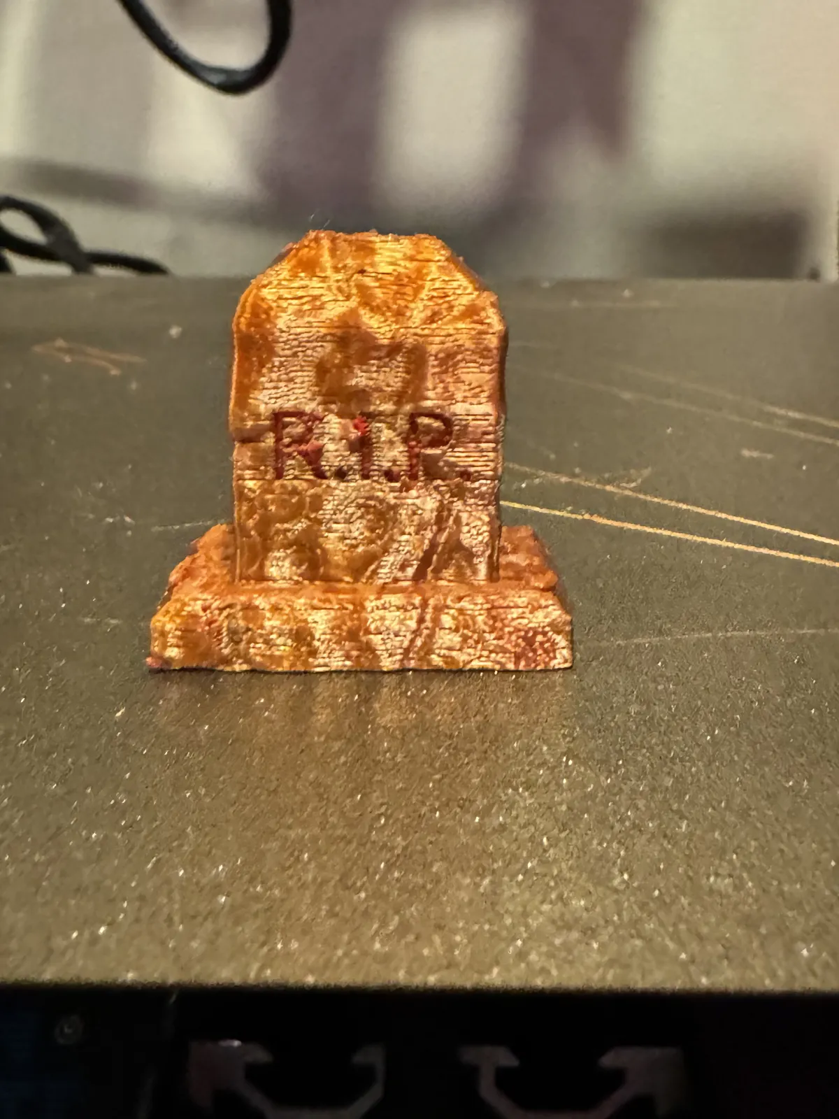 RIP Tombstone - Free 3D Print Model - MakerWorld