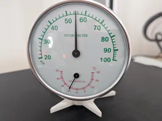 Standfuß für Hygrometer