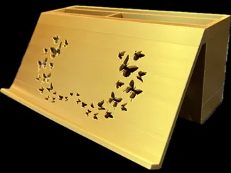 book and tablet stand with storage v2