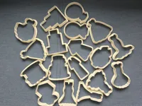Emporte-pièces mariage pour pâte à modeler ou biscuits — photo 2