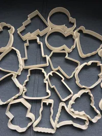 Emporte-pièces mariage pour pâte à modeler ou biscuits — photo 3
