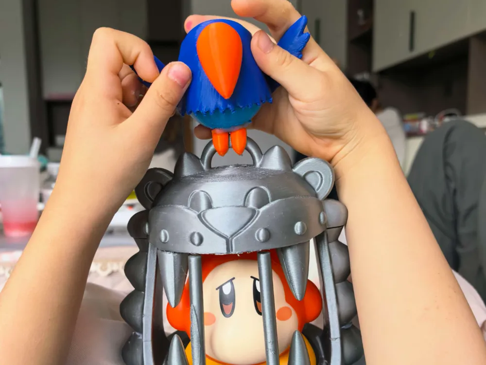Accesorio para impresora 3D: 星之卡比探索发现笼子关瓦豆鲁迪用. Referencia del modelo original.