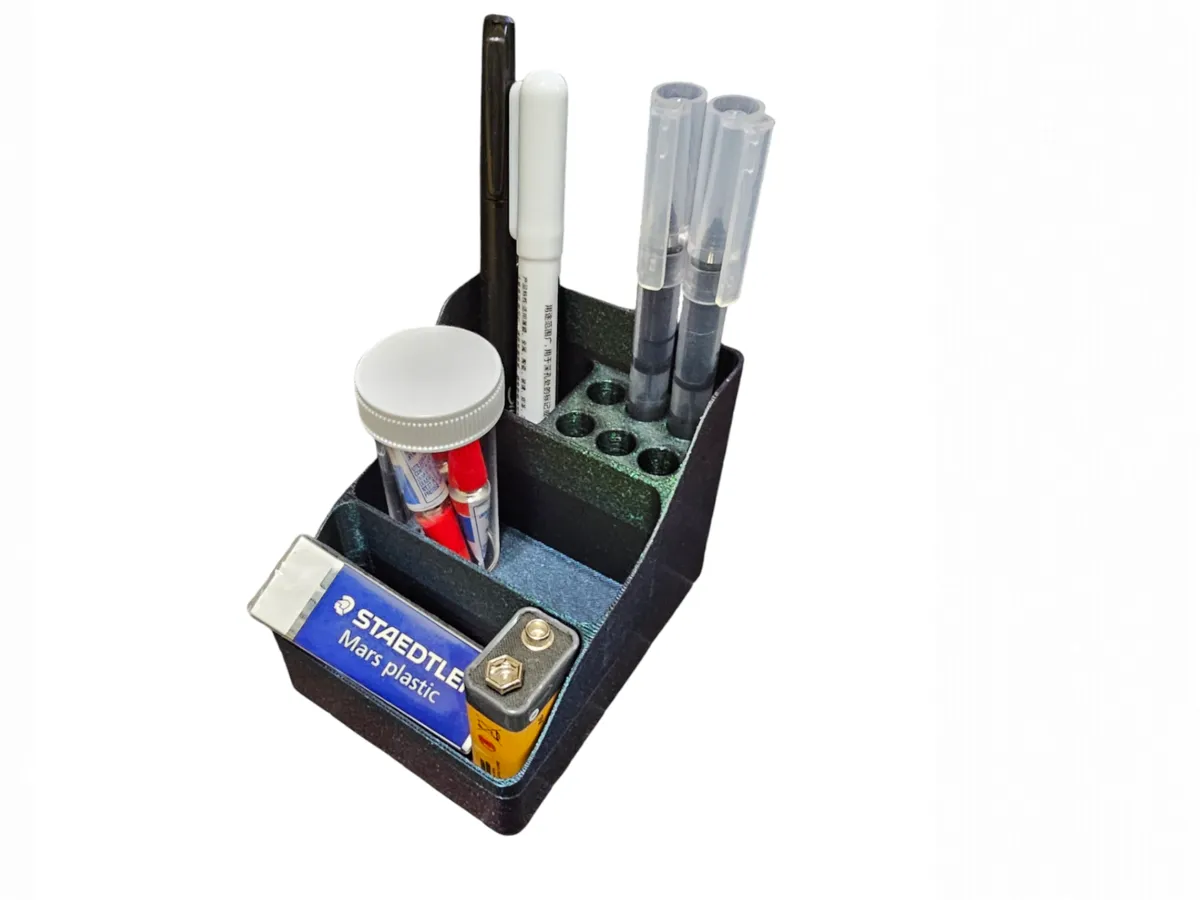 Organisateur de bureau à vagues