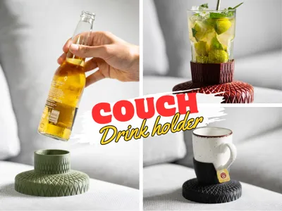Modular Couch Drink Holder 