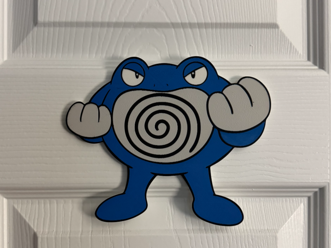 POLIWRATH WALL ART