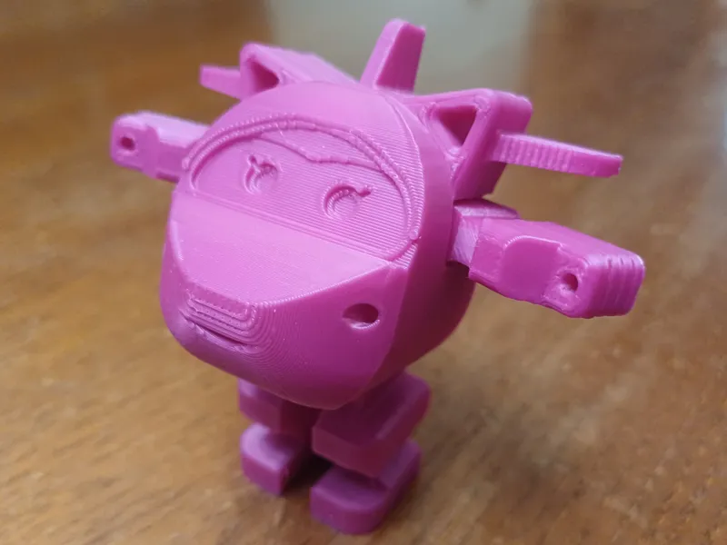 Crystal Super Wings, transformable, simple, strong