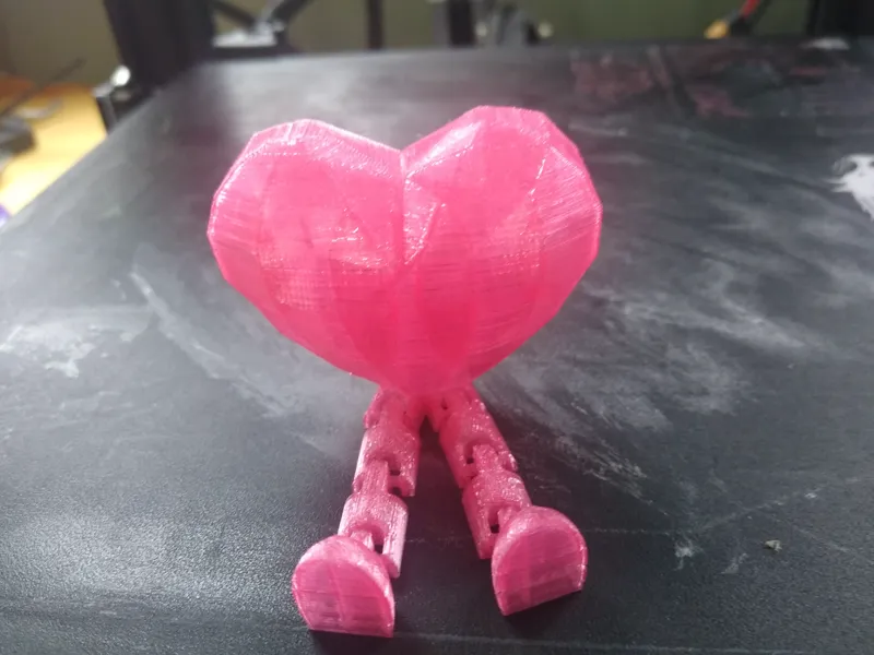 Low poly heart